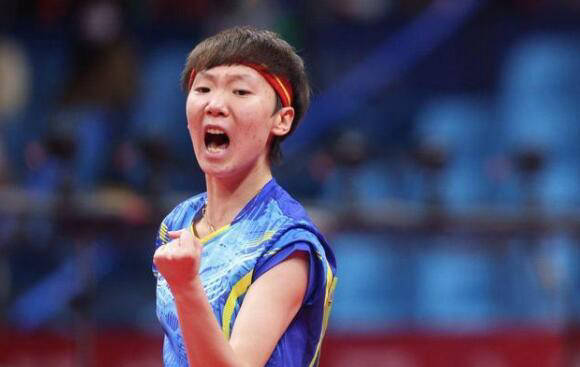 王曼昱4-0横扫张本美和，赛场上的绝对王者