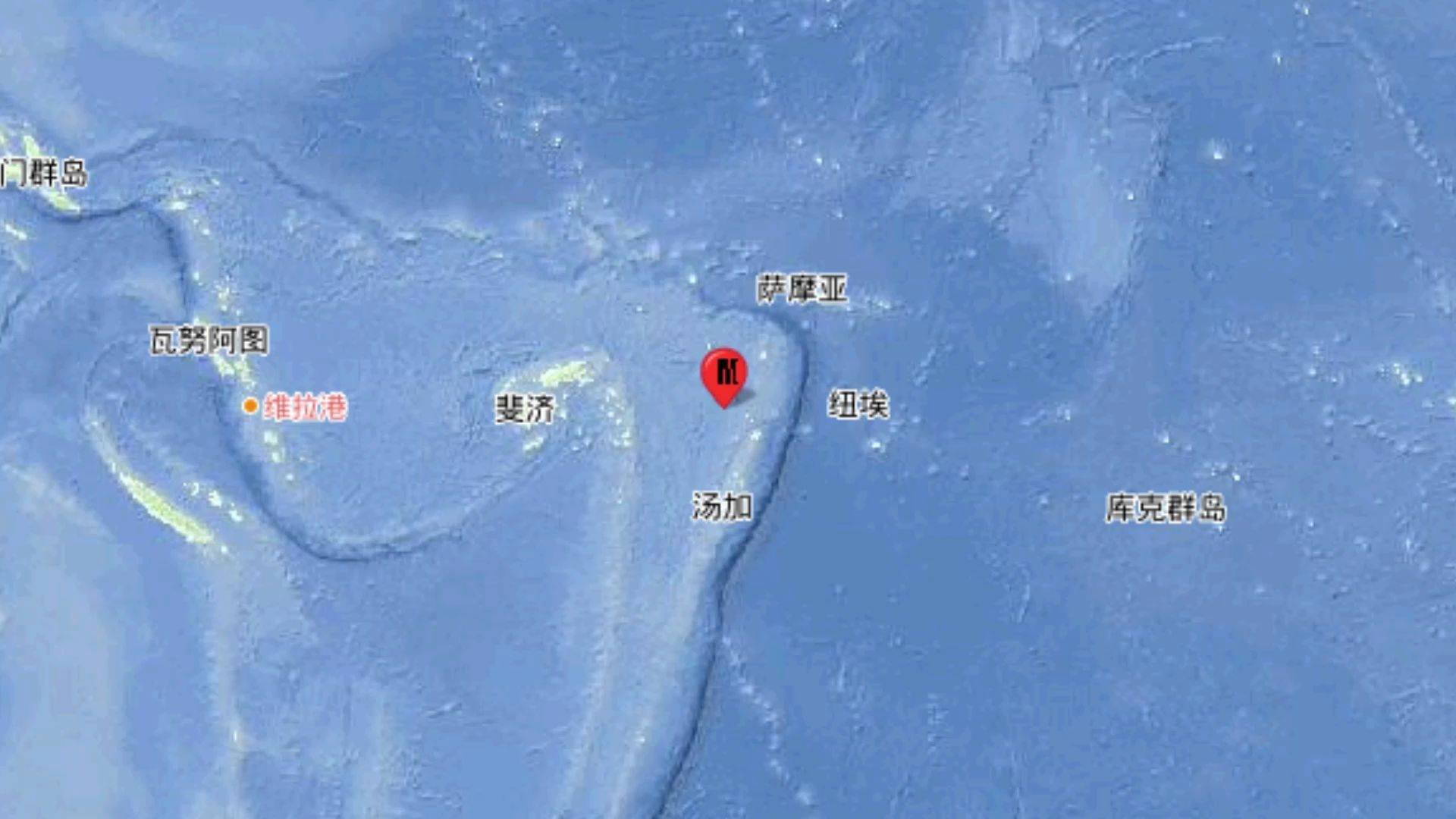 汤加群岛遭遇罕见地震，深度解析与影响