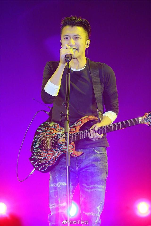 谢霆锋演唱会深情演绎，与王菲定情曲中的情感涟漪