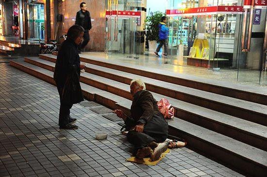 美国乞丐现状