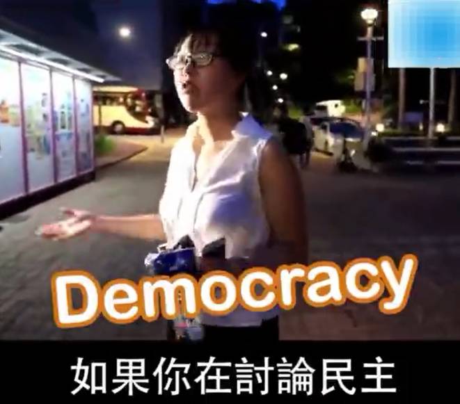 台湾女生力挺大陆，回应质疑，奶声奶气回怼显风采