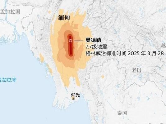 缅甸地震带图，解读与解析