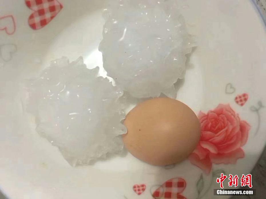 北京冰雹奇观，大如鸭蛋的冰雹席卷京城