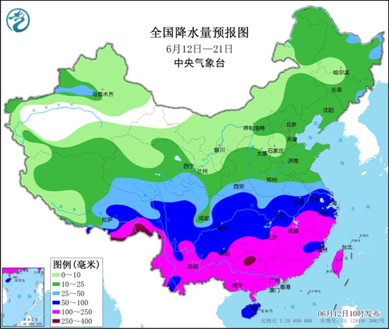 未来几天，中国南方将迎来大规模降雨