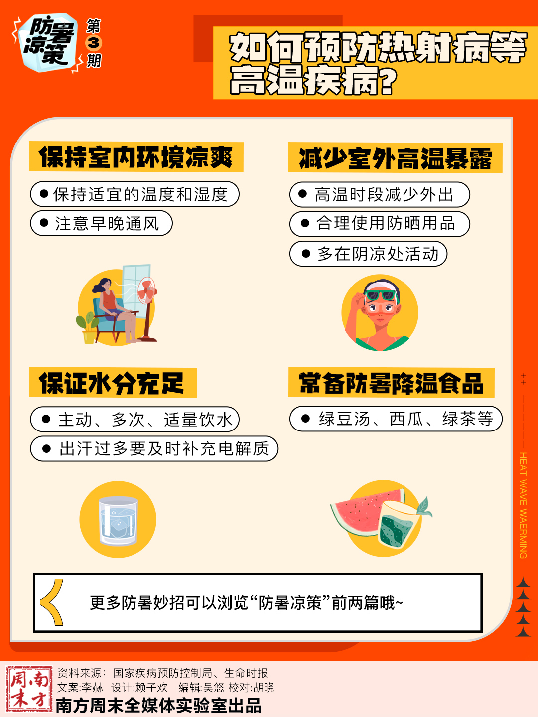 高考生防暑指南来了