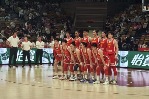 中国女子篮球赛对日本，赛场上的荣耀与民族精神