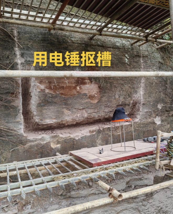 男子凿刻奥特曼石窟，探寻英雄背后的故事与图片记录